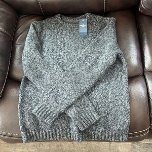 Boys Abercrombie Sweater Grey size 11/12 NEW WITH TAGS
